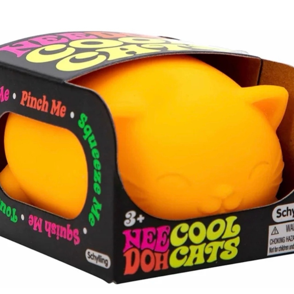 VIRAL NEE DOH COOL CAT - Orange - Brand New!